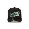 Seattle Seahawks Born x Raised Script A-Frame Snapback Hat in Black