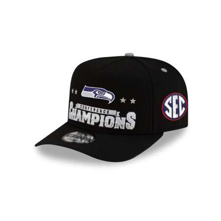 Seattle Seahawks Conference Champions Locker Room A-Frame Snapback Hat