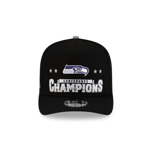 Seattle Seahawks Conference Champions Locker Room A-Frame Snapback Hat