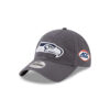 Seattle Seahawks Core Classic Logo Adjustable Cap in Graphite