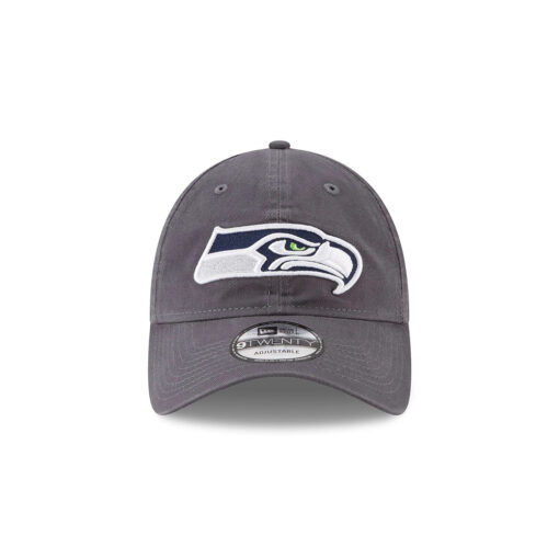 Seattle Seahawks Core Classic Logo Adjustable Cap in Graphite