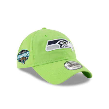 Seattle Seahawks Core Classic Logo Adjustable Hat in Green