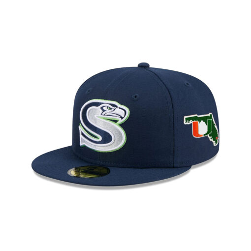 Seattle Seahawks Deceptor Logo Fitted Hat