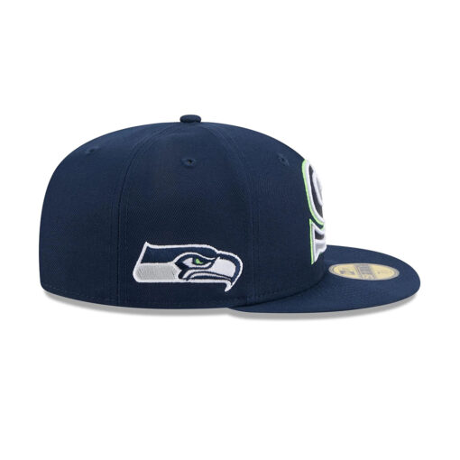Seattle Seahawks Deceptor Logo Fitted Hat