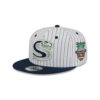 Seattle Seahawks Deceptor Pinstripe Snapback Cap