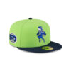 Seattle Seahawks Mascot Logo Fitted Hat