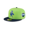 Seattle Seahawks Mascot Logo Fitted Hat