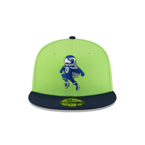 Seattle Seahawks Mascot Logo Fitted Hat