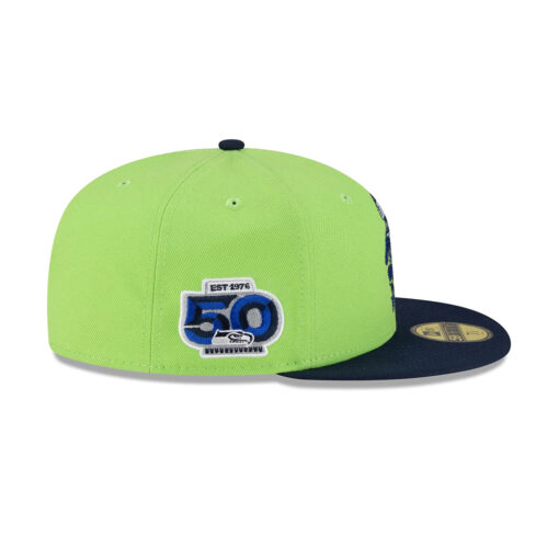 Seattle Seahawks Mascot Logo Fitted Hat