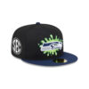 Seattle Seahawks Nickelodeon Slime Logo Fitted Hat in Slime Green
