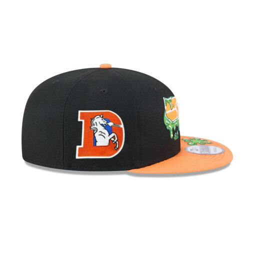 Seattle Seahawks Nickelodeon Slime Logo Snapback Cap in Slime Green