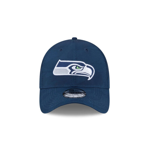 Seattle Seahawks Tonal Camo Logo Stretch Fit Cap in Camo