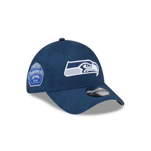 Seattle Seahawks Tonal Camo Logo Stretch Fit Cap in Camo