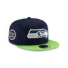 Seattle Seahawks Two-Tone Logo Snapback Cap