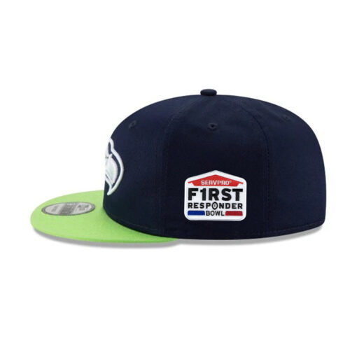 Seattle Seahawks Two-Tone Logo Snapback Cap