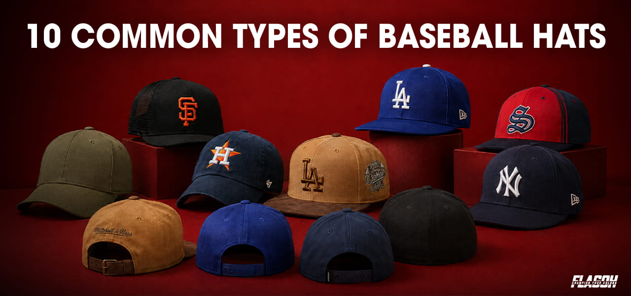 10 Common Types of Baseball Hats