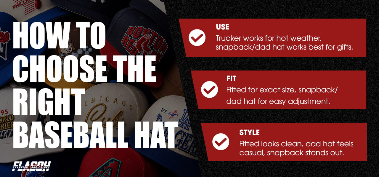 How to Choose the Right Baseball Hat