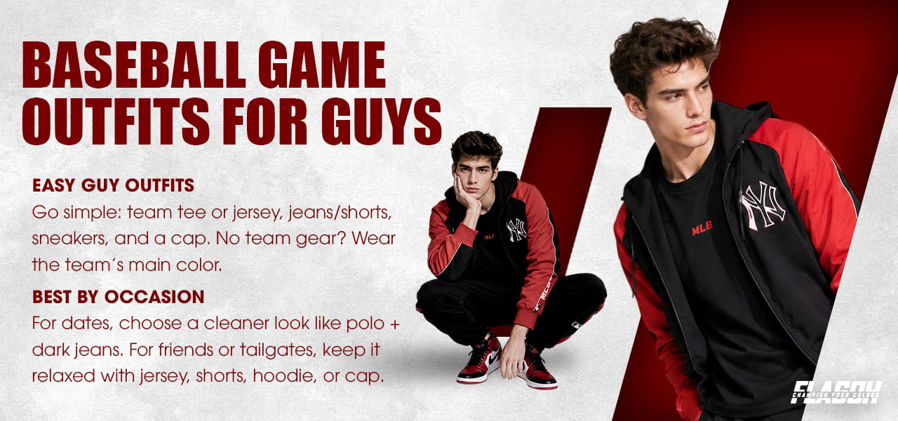 What to Wear to a Baseball Game: Outfit Ideas for Every Fan 6 What to Wear to a Baseball Game for Guys