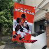 Cincinnati Bengals x Mickey Football Flag, NFL Premium Flag